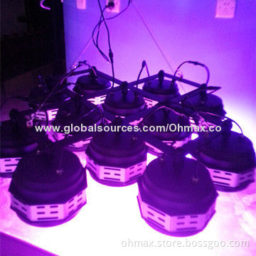 Indoor LED Grow Light for Greenhouse/Garden Plants, 50W, IP65, No Fans and Noise